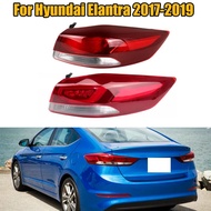 CCARPART For Hyundai Elantra 2017 2018 2019 Outer Rear Bumper Tail Light Brake Stop Reverse Lamp Tai