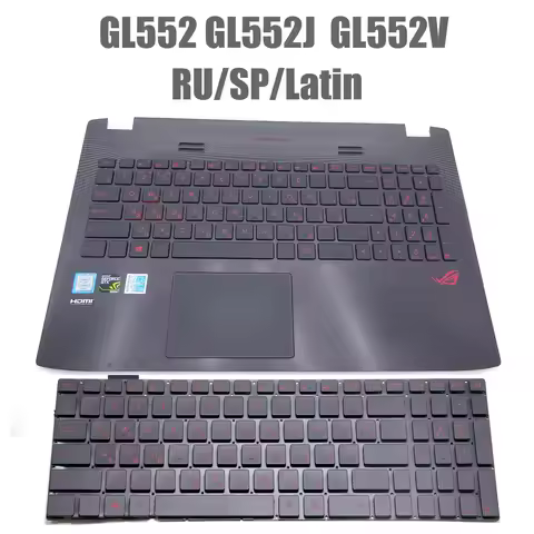 US Russian Latin Spanish French Keyboard for Asus ROG GL552 GL552J GL552JX GL552V GL552VL GL552VW GL