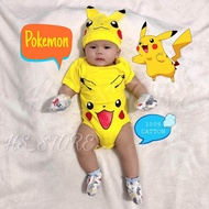 HARGA GROSIR ! JUMPER BABY PIKACHU  / BAJU BAYI / BAJU BABY / JUMPER BAYI / KOSTUM BAYI TERMURAH !