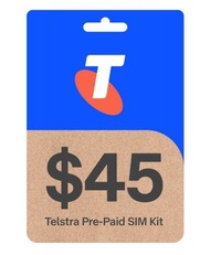 Telstra澳洲電話卡sim卡（五月內有效）