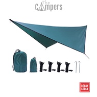 Rhombus Four Corner lightweight Flysheet 3.6m x2.9m with 4 holes, Canopy, Water proof flysheet.