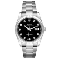 Rolex Rolex Datejust (Reference 126334). A white gold stainless steel diamond set automatic wristwat