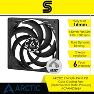 ARCTIC P14 SLIM PWM PST Case Cooling Fan [Optimised for Static Pressure] - ACFAN00268A