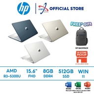 HP 15S-EQ2195AU / 15S-EQ2196AU / 15S-EQ2197AU 15.6" LAPTOP ( Ryzen 3-5300U 8GD4 512SSD / 15.6" FHD /