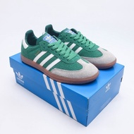 Adidas originals samba og "chalk green" trainers