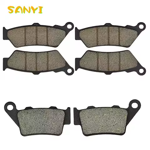 Motorcycle Front Rear Brake Pads For BMW F700GS F 700GS 11-18 F800GS Adventure F 800GS Triple Black