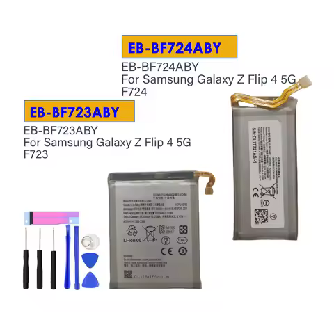 For Samsung Galaxy Z Flip 4 Flip4 5G F723 F724 EB-BF723ABY EB-BF724ABY Mobile Phone Battery