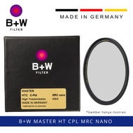 B+w 49mm Master HT CPL MRC Nano Filter - BW 49mm CPL Filter