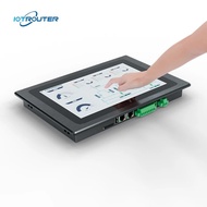 Iot Gateway HMI Touch Screen with Node RED Gateway Function Support PLC Connection Gateway with Scre