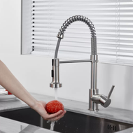 Kran angsa tarik / Kran premium profesional Flexible Kran Panas Dingin Kitchen Sink Kran Restoran