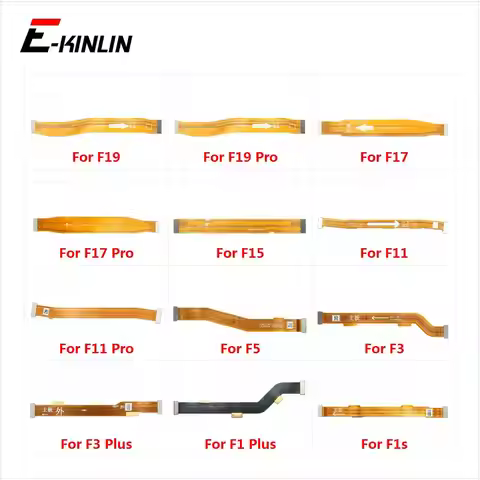 Main Motherboard LCD Display Connector Flex Ribbon Cable For OPPO F1s F1 F3 Plus F5 F11 F15 F17 F19 