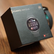 Đồng hồ thông minh Huawei Watch 3 - Vỏ Thép - Dây Cao Su - Esim - NFC _ New 100% Sealbox