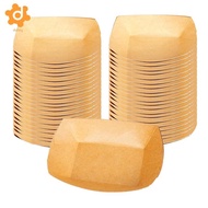 [utruiut0k] 100x Paper Food Boats Container Heavy Duty Packaging Tray Disposable Serving Basket for 