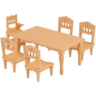 Sylvanian Families Furniture [Dining Table Set] Ka-421 ST Mark Certification For Ages 3 and Up Toy D