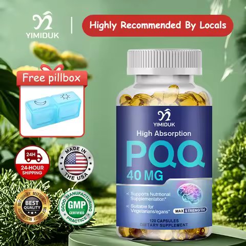 Premium PQQ Capsules, Supports Brain, Heart & Joint Health, Enhances Sleep Quality, Metabolism & imm