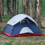 Outdoor Tent3-4Fake Double-Layer Tent Camping Camping Tent Sun-Proof Tent