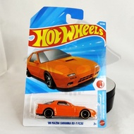 DIECAST HOTWHEELS REAL CARS 89 MAZDA SAVANNA RX-7 FC3S, HOTWHEELS MAZDA SAVANNA