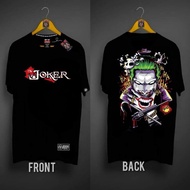 【kurta】 Joker Street Wear Oversized Tshirt Unisex Trending Graphic Men Women Premium T Shirt Lelaki Plus Size t shirt design template
