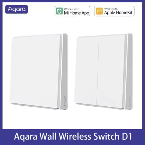 Aqara Smart Wall Wireless Switch D1 ZigBee Remote Control Key Light Switch Button For Mi home HomeKi