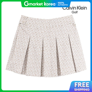 Calvin Klein Golf Womens Ck Logo Pleated Skirt Ca2Cl230306