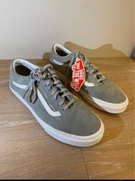 Vans Suede Unisex Old Skool Zip Low-Top Sneakers Gray ［全新］