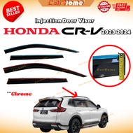 Honda CRV CR-V (6th Generation) 2023 2024 Injection Door Visor CHROME CRV 2023 2024 air press door a