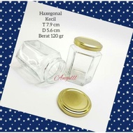 / 25 PCS 200ML HAXONEL GLASS BOTTLE 200ML HEXAGON GLASS BOTTLE/ zinc cap 195 ml hexagonal/ + zinc ca