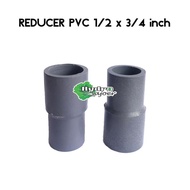 V-SOCK 1/2x3/4" Sambungan Pipa PVC 1/2 ke 3/4 Reducer Reducing Overlop