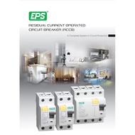 EPS 4Poles 300mA/100mA/30mA RCCB/ELCB Type AC