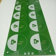 Elco power bank psu PS008 Pcb for 8 capacitors class ab and b
