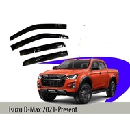 DMAX 2021-2025 4 INCH DOOR VISOR