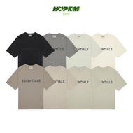 ESSENTIALS SS20 3D Silicon Applique Boxy Tee