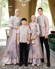 Sarimbit Couple Keluarga MAHARAYYA PREMIUM Series by Eldeena Syari // Bisa COD Sets Ibu Ayah Anak