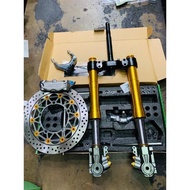 RAPIDO ADJUSTABLE USD FORK SET WITH CALIPER Y15ZR/RS150/NVX155