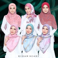 🔥HOT ITEM🔥 Bawal Awning Soft Scuba Printed / Viral Tudung Sarung Instant Muslimah Murah Bidang 45