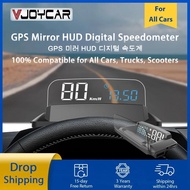 Car GPS Digital Speedometer KMH MPH HUD Automotive Head Up Display Vehicle Motorcycle Boat Bike Time