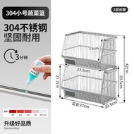 304不銹鋼推車 置物架 零食廚房落地多層移動書架 收納儲物架 浴室架（平行進口）