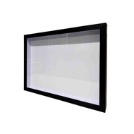 3D Hollow Block Frame 4cm 30x40 CM Black/ Glass PTD