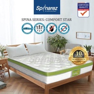 SpinaRez Comfort Star Tilam Mattress 10 inch Latex Feel Foam  (King)(Queen)(Super Single)(Single)