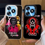 Case for Infinix Hot Smart 40i 9 40 8 HD 30i Pro Soft A-61 Squid Game