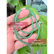 Lam Ngoc Jadite 7A Ice Bracelet Chain Size 3mm+ SVip