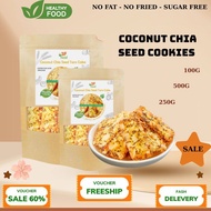 [BIG SALE ] Coconut Chia Seed Taro Cake 3F Food – Soft Nutty & Naturally Delicious