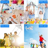 10 PCS DIY Color Filled Kite for Kids Kite Making Kit Bulk, Painting Kites,Decorating Coloring Kite 