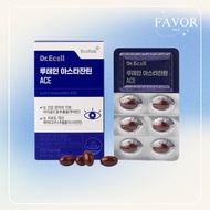 Dr.Ecell Lutein Astaxanthin ACE 500mg x 30 Capsules / Korean Health Supplement for Eye Health / Lute