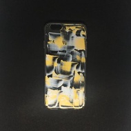 Acrylic 手繪抽象藝術手機殼 | iPhone 6/6s | Gold Fancy