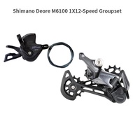 SHIMANO DEORE M6100 Groupset MTB Mountain Bike Groupset 1x12 -Speed Shift level  Rear Derailleur