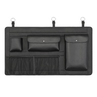 vlag <br>SUV Car Trunk Seat Bag Back Organizer Leather Auto Backseat Hanging Storage Bag Bottle Wate
