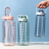 There Are 9 Colors At The Cheapest. ️2liter Tritan Water Bottle 3.8litre With Time Display Portable 