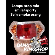 Stoplamp Lampu Belakang Mio Sporty Mio Smile Smoke Orange Kwalitas Ori