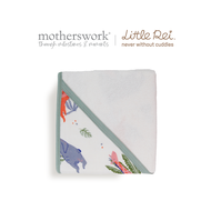 Little Rei - ผ้าเช็ดตัวมีฮู้ดใยไผ่ 75x75 ซม. | Bamboo Hooded Towel 75x75 cm